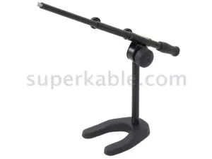 STIM M-01 - Statyw mikrofonowy stołowy - stalowy (czarny)-102713