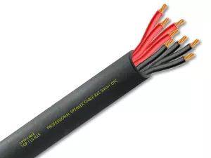 TGP LS-825 - Kabel głośnikowy 8x2,5mm OFC (czarny)-103897