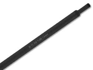 WOER TS-015 BK - Izolacja termokurczliwa 2:1 rurka 1,5mm (czarna)-103983