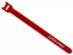 SK PW-20202 - Opaska rzepowa 20cm (czerwona)-103578