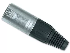 PROEL XLR3MV - Złącze XLR 3-pin męskie (srebrne)-104049