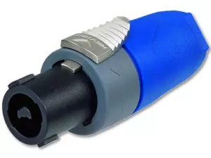 NEUTRIK NL2FX - Złącze SPEAKON 2-pin (niebieskie)-104124