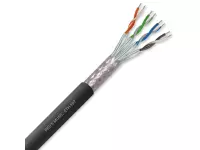 Kabel logiczny SFTP Cat.7 600MHz 4x2x0,18mm² EC Mobilny PVC (czarny)