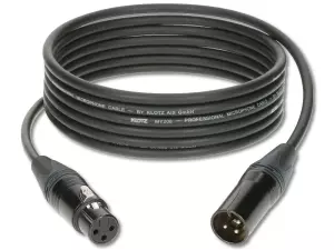 KLOTZ MY206 Kabel mikrofonowy XLR-XLR czarny 3m