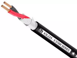 ADAM HALL K3 L225 Kabel głośnikowy 2x2,5mm² (czarny) PVC
