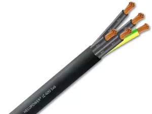 HELUKABEL JZ-600 Kabel zasilający-sterowniczy 5x6mm² PVC