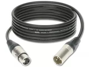 KLOTZ MY206 Kabel mikrofonowy XLR-XLR czarny 1,5m