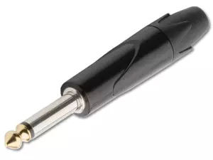 SJ2MXG Złącze JACK 6,3mm TS mono kablowe (czarne)