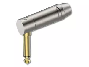RJ2RPP-NS-NG - Złącze JACK 6,3mm wtyk mono kątowy (srebrny)
