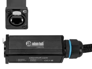 ADAM HALL K4 CATBOX XM3 Adapter kablowy ETHERCON - 4x XLR 3-pin męski-106783