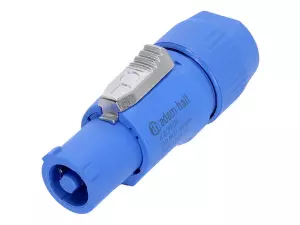 ADAM HALL K4 C PF IN Złącze POWERCON IN 3-pin wtyk kablowy (niebieski)