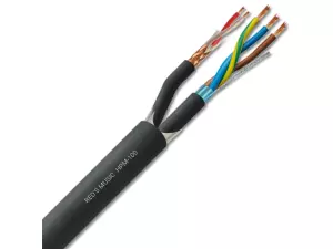 HPM-100 Kabel hybrydowy PA (3x1,5mm², 2x0,23mm²) PVC (czarny)